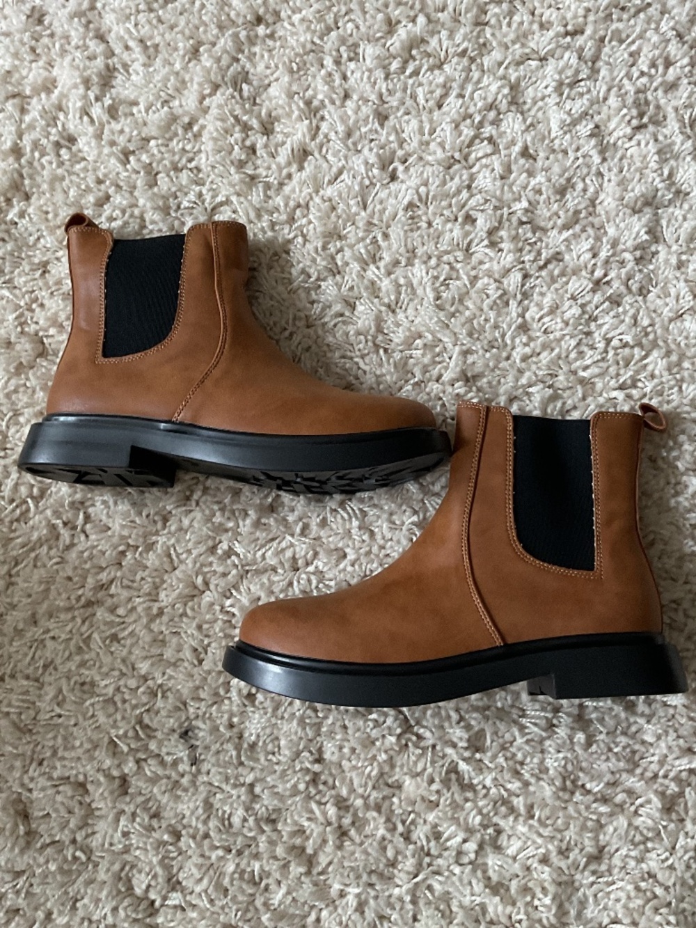 💐NEW IN BOX💐 PPXID Women's Chelsea Boots Pull On Ankle Boots - size 6.5 - Picture 2 of 7